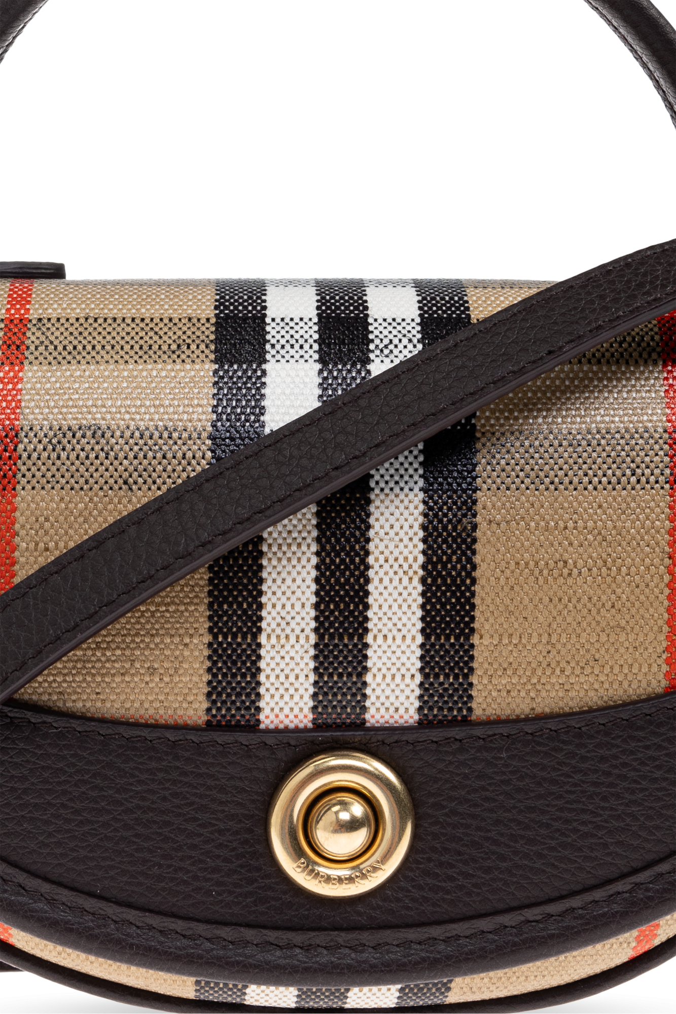 トートバッグ Burberry Highlands Mini Purse - Burberry - Cotton - Beige Beige Handbag `Highlands Mini` Burberry - Vitkac Canada